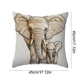 thumbnail image 3 of Throw Pillow Covers, Cute Quadruped Patterns Cushion Cover Soft Throw Pillowcase Removable And Washable Pillowcase For Sofa And Chair Ideal Choice For Summer Sofa And Bedroom Decor, 3 of 6