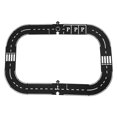 thumbnail image 2 of DIY tren carretera construcción juguete calle curvas señal de tráfico rompecabezas piso alfombra juguetes educativos hojas 16 hojas Gloria vía de tren de bricolaje, 2 of 9