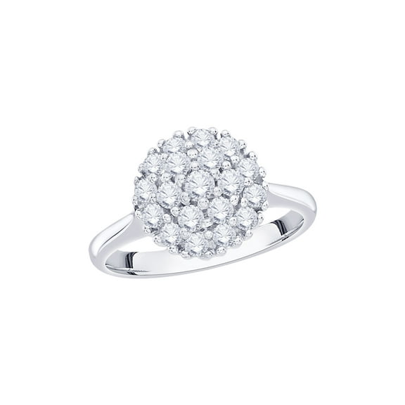 KATARINA Diamond Fashion Ring in 14K White Gold (3/4 cttw, I-J, I1-I2) (Size-7.5)