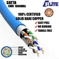 thumbnail image 3 of Infinity Cable CAT7A CMR Riser 1000MHz S/FTP 23AWG Solid Bare Copper, Bulk Cable 1000ft, Reel, White, 3 of 7