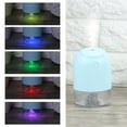 thumbnail image 4 of Difusor de aire humidificador ultrasónico USB de 450ml difusor de niebla de luz colorida de escritorio, 4 of 8