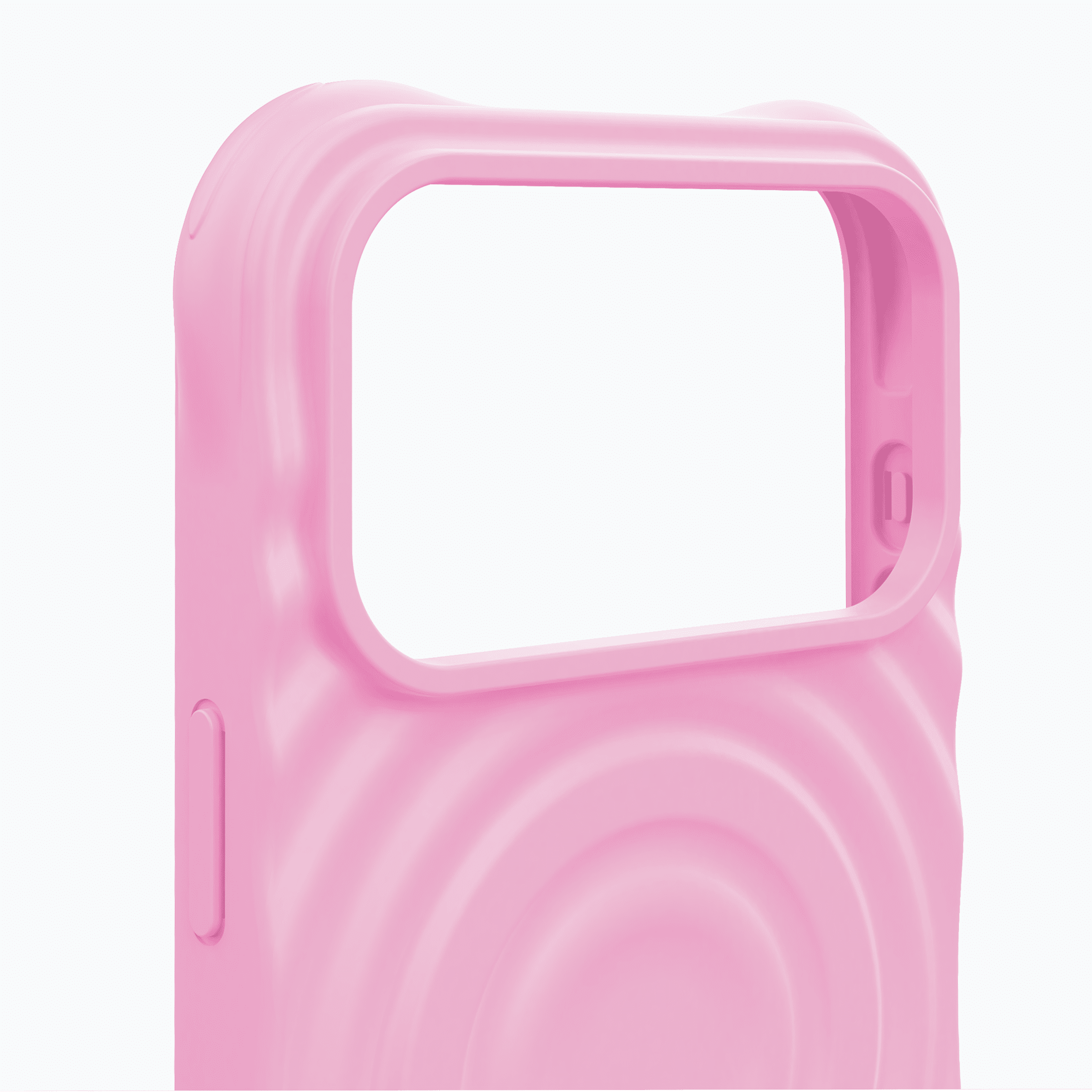 onn iPhone 17 Pro Max Case, MagSafe Compatible Bumper Phone Case for Apple iPhone, Pink