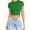 Multicolor, variant on Short Sleeve Shirts for Women Fashion Summer Short Sleeve Cute Crop Tops Casual Basic Crewneck Slim Fit T Shirts T-Shirt