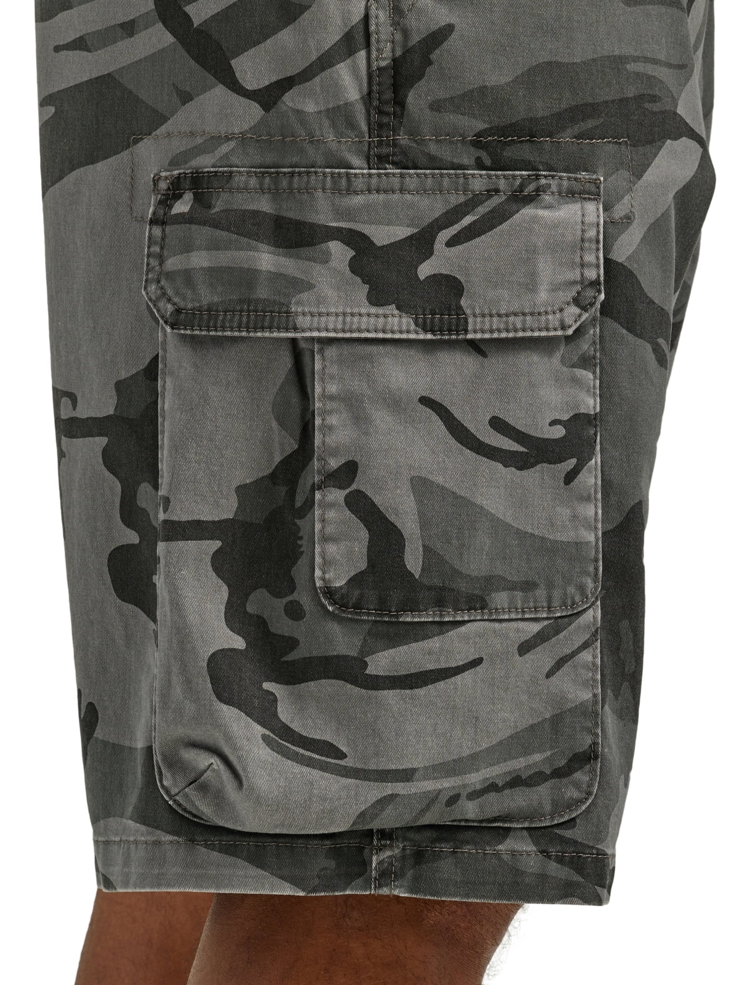 Wrangler Men's and Big Men's Multi-Pocket Cargo Short with Stretch, Sizes 30-50