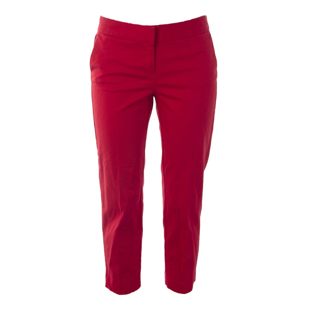 Boden - BODEN Women's Bistro Crop Trousers Venetian Red - Walmart.com ...