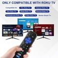 thumbnail image 5 of 2Pcs Replacement Remote for Roku TV Remote, Compatible with TCL Roku/Onn Roku/Hisense Roku/Philips Roku/Sharp Roku/Westinghouse Roku/Insignia Roku TV(Not for Roku Stick, Box or Speaker), 5 of 7