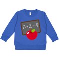 thumbnail image 2 of Inktastic Chalkboard and Apple School Toddler Sweatshirt, 2 of 4