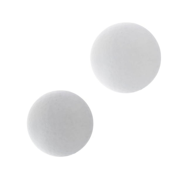 2 bolas de espuma para manualidades, bolas de poliestireno , juguetes, manualidades, regalos, proyectos de esferas de espuma blanca para Acción 15cm 18cm