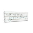 thumbnail image 3 of Whatever Floats Your Boat Sign Typography Graphic Art Gallery Wrapped Canvas Print Wall Art, 3 of 7