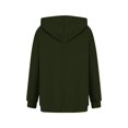 thumbnail image 5 of Mode Quotidienne des Femmes Sweat-Shirts Décontractés à Col Rond à Manches Longues Sweat-Shirts de Couleur Unie Café L, 5 of 5