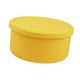 thumbnail image 2 of Recipiente de silicona para ensalada de 400 ml, reutilizable, hermético, para almacenar alimentos fríos o calientes. amarillo, 2 of 9