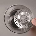thumbnail image 3 of enqiretly Kitchen Sink Strainer Hardware Accessories Universal Filtration Tool Small Stainless Steel Drain Stopper Drainage Accessory, 3 of 5