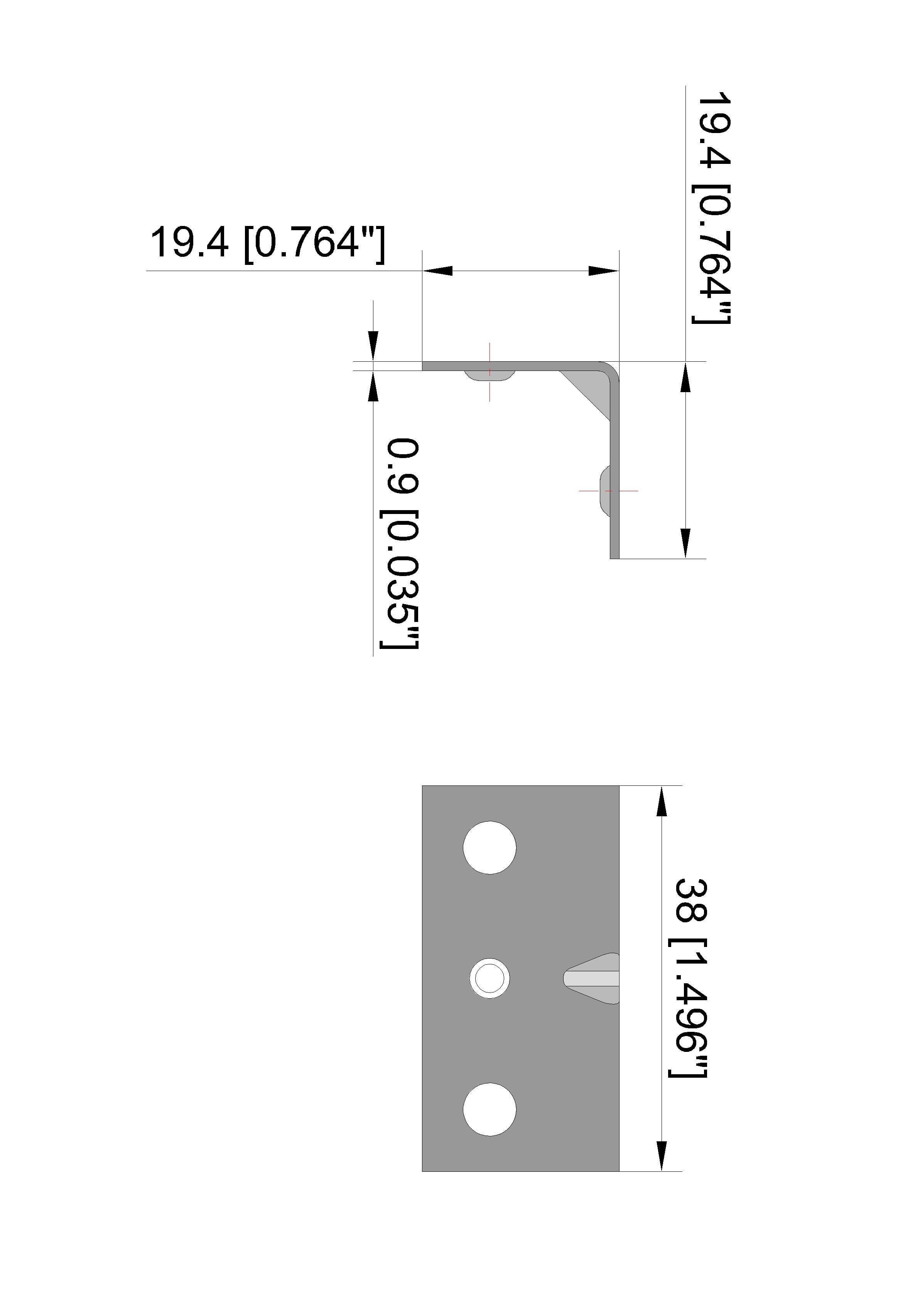 Hyper Tough 1-1/2 x 1-1/2 inch New Inside Corner Brace, Steel, Zinc Plated (4 Pack),mounting hardware included