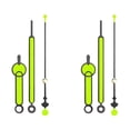 thumbnail image 4 of 2 Set Quartz Clock Movement Kit Replacement Parts B, 4 of 5