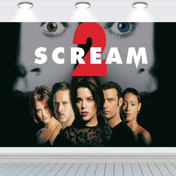 Scream Movie Taspestry Poster Banner Backdrop Background Wall Decor Party Supplies