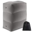 thumbnail image 1 of Soidarity Vuelo reposapiés para dormir almohada de tres capas inflable flocado reposapiés estera portátil reposapiés almohada almohadilla para viaje Kits de desorden para acampar gris oscuro Soidarity OD2560-02B, 1 of 6