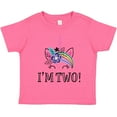 thumbnail image 3 of Inktastic 2nd Birthday Unicorn 2 Year Old Girl Girls Toddler T-Shirt, 3 of 5