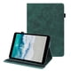 thumbnail image 1 of KAIYANG Funda para tableta con estampado de flores compatible con Nokia T10, tarjetero, soporte plegable, piel sintética, estilo elástico, Nokia T10, color verde, 1 of 5