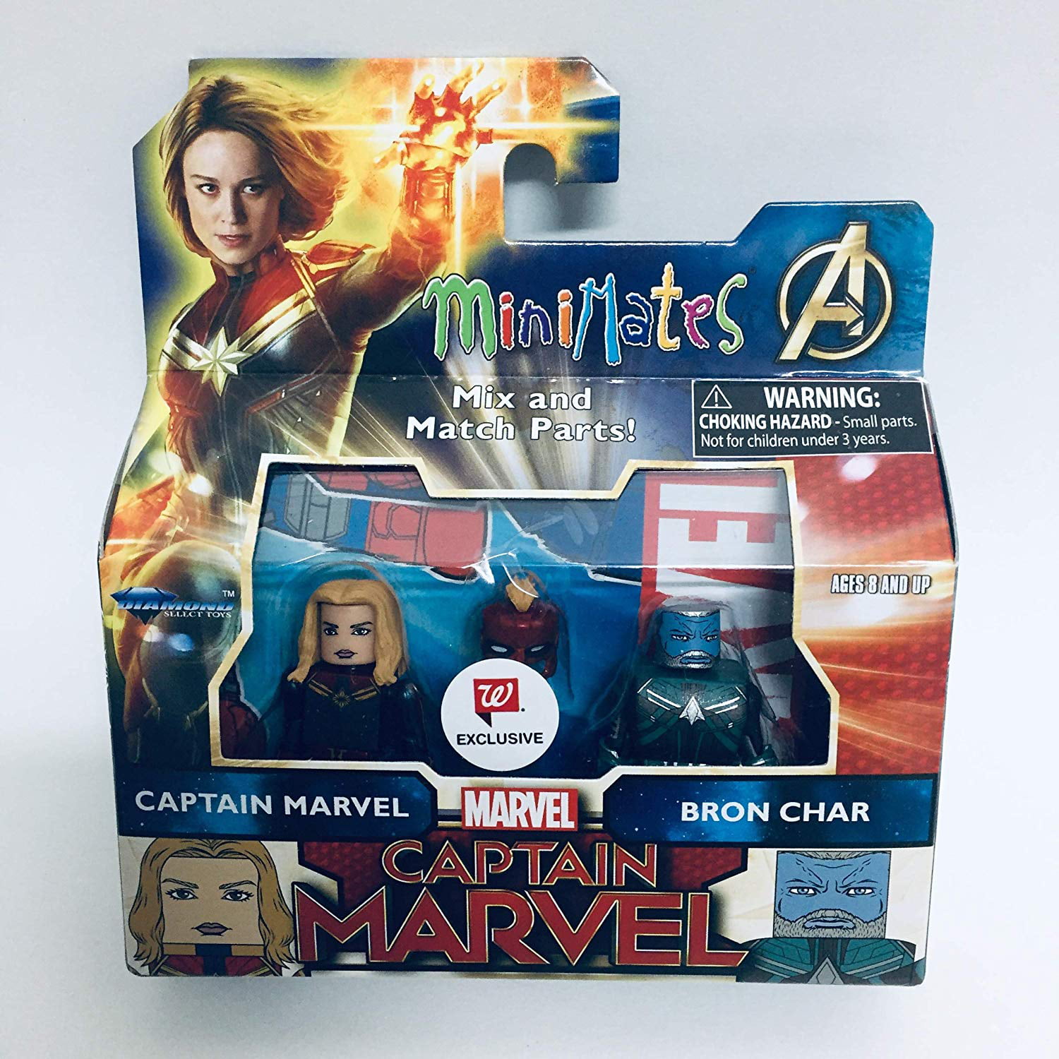 Bron-Chor Captain Marvel Custom Mini Figures 