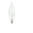 thumbnail image 2 of Bulbrite Pack of (20) Dimmable Clear Candelabra (E12) Krypton Bulb CA10 25 Watt, 2 of 3