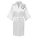 thumbnail image 1 of Bata de baño de seda helada de color liso con estampado frontal y trasero para mujer, ropa de casa, pijamas, 1 of 3