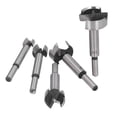 thumbnail image 4 of Drilling Bits, Wide Use 5Pcs Incisive Blade Forstner Drill Bit Accurate Round Shank With Pine Wood Box For Woodworking, 4 of 8
