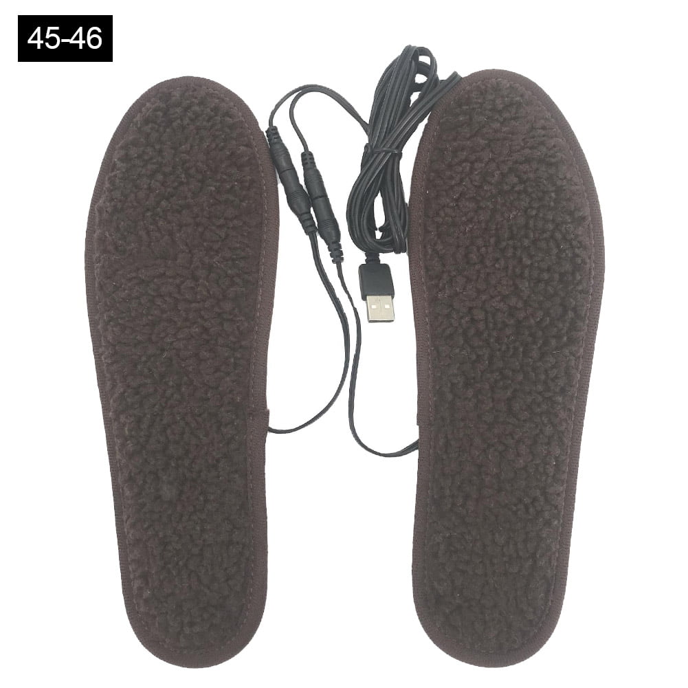 Details about   Electric Heated Insoles USB Rechargeable Foot Warmer Winter Outdoor Feet Heater 
