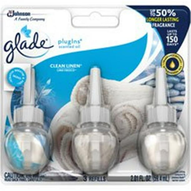 S.C. Johnson & Son SJN301970CT Glade PlugIns Scented Oil Variety Pack Light Yellow Walmart