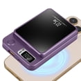 thumbnail image 3 of (Weiyi-EC)--1Pc 2 In 1 Magnetic Wireless Power Bank 10000mAh PD20W Fast Charger MagSafe Wireless Power Bank Fit For IOS Phones IOS Phone 17 Series And More.--(gfh54m4l,7[), 3 of 10
