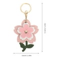 thumbnail image 2 of WEUVEB Cherry Blossom Keychain for Handbag Charm and Key Holder, Stylish Floral Pendant Accessory, 2 of 8