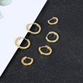 thumbnail image 3 of Pendientes de aro micuco chapados en oro de 14 quilates para mujeres y hombres, 8 mm, 10 mm, 12 mm, 3 of 8