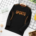 thumbnail image 2 of OGLCCG Boys Compression Shirts Long Sleeve Athletic Undershirt Kids Quick Dry Moisture Wicking Sports Baselayer for Football Baseball 6-16 Years, 2 of 3