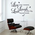 thumbnail image 3 of Billuyoard Wall Decal Indoor Self-adhesive Scene Layout Room Decoration Adorn Letter English Sticker Stickers Sentence Living Window DIY Type3 NO3 Billuyoard HA062430-00, 3 of 6