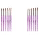 thumbnail image 4 of Guardurnaity 6 Pieces Nail Brush Set Flexible Nib Plastic DIY Elegant Painting Tools Bright Gentle Thin Gel Appearance Pen Type2 NO2, 4 of 6