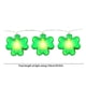 thumbnail image 3 of Decoraciones para el Día de San Patricio, Accesorios para el Día de San Patricio, Regalos para el Día de San Patricio: Guirnalda de luces LED verdes de 69 pulgadas y 10 pulgadas. Guirnalda de luces ve, 3 of 6