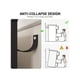 thumbnail image 4 of Qinaqin 6 Cajón Blanco/Negro Dresser Para Bedroom Con Gold Handles. Moderno Wood Wide Drawers. Largo Chest De Drawers Living Room Hallway Entryway, 4 of 6