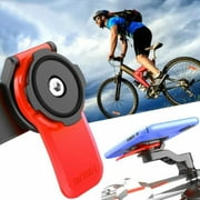 New Quad-Lock Out Front Bike Twist Mountain Cradle Cycling Phone Holder Device