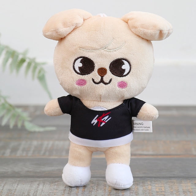 1 Uds. 20cm Stray Kids Skzoo muñeco de peluche juguetes de dibujos animados anime muñeca Felix Chan Hyunjin fans, Puppym