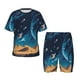 thumbnail image 1 of Balery Astronaut In A Space Suit On The Planet Conjunto de Pijama Infantil de Manga Corta con Estampado – Ropa de Dormir de Algodón Suave-Small, 1 of 6
