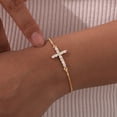 thumbnail image 2 of Women's Fashion Zircon Cross Adjustable Bracelet, 2 of 2