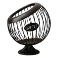 thumbnail image 1 of Porta cápsulas de café, organizador de almacenamiento para máxima comodidad, elegante diseño en negro., 1 of 8