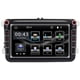 thumbnail image 3 of Radio Fm Para Coche De Pantalla Grande De Alta Definición De 8 Pulgadas Compatible Con Vw Bluetooth Llamada Reproductor Multimedia Para Coche Reproductor Mp5 Para Coche Kearding VI011993-04, 3 of 6