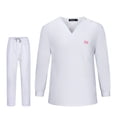 thumbnail image 2 of Nursing Scrubs V Neck Scrub Top and Pants for Veterinary SPA Operating Room XXL, 2 of 9