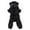 Black, variant on Dog Winter Coat, Waterproof Dog Jacket, Warm Fullbody Dogs Snowsuit, Winter Coat for Small Dogs, Button Down Pet Thick Fleece Snow Proof Clothes, Outdoor Cold Weather Pet Coats Apparel