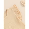 thumbnail image 6 of Bagilaanoe Toddler Baby Girls Summer Tops Fly Sleeve Round Neck Tees 1T 2T 3T 4T 5T 6T Kids Casual T-Shirts Clothes, 6 of 6