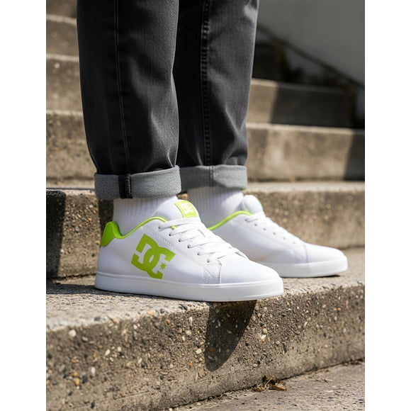 Tenis Dc Shoes Gaveler Para Hombre Color Blanco Modelo ADYS100777WYL