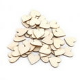 thumbnail image 2 of Wooden Love Heart Shape Embellishment Craft Kit for Wedding Plaques Art Decor Scrapbooking, 2 of 7