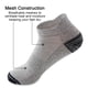 thumbnail image 2 of 5 pares de calcetines de verano para hombre, calcetines náuticos de malla, calcetines de algodón con talón anticaída y levantamiento de orejas, calcetines transpirables, 2 of 6