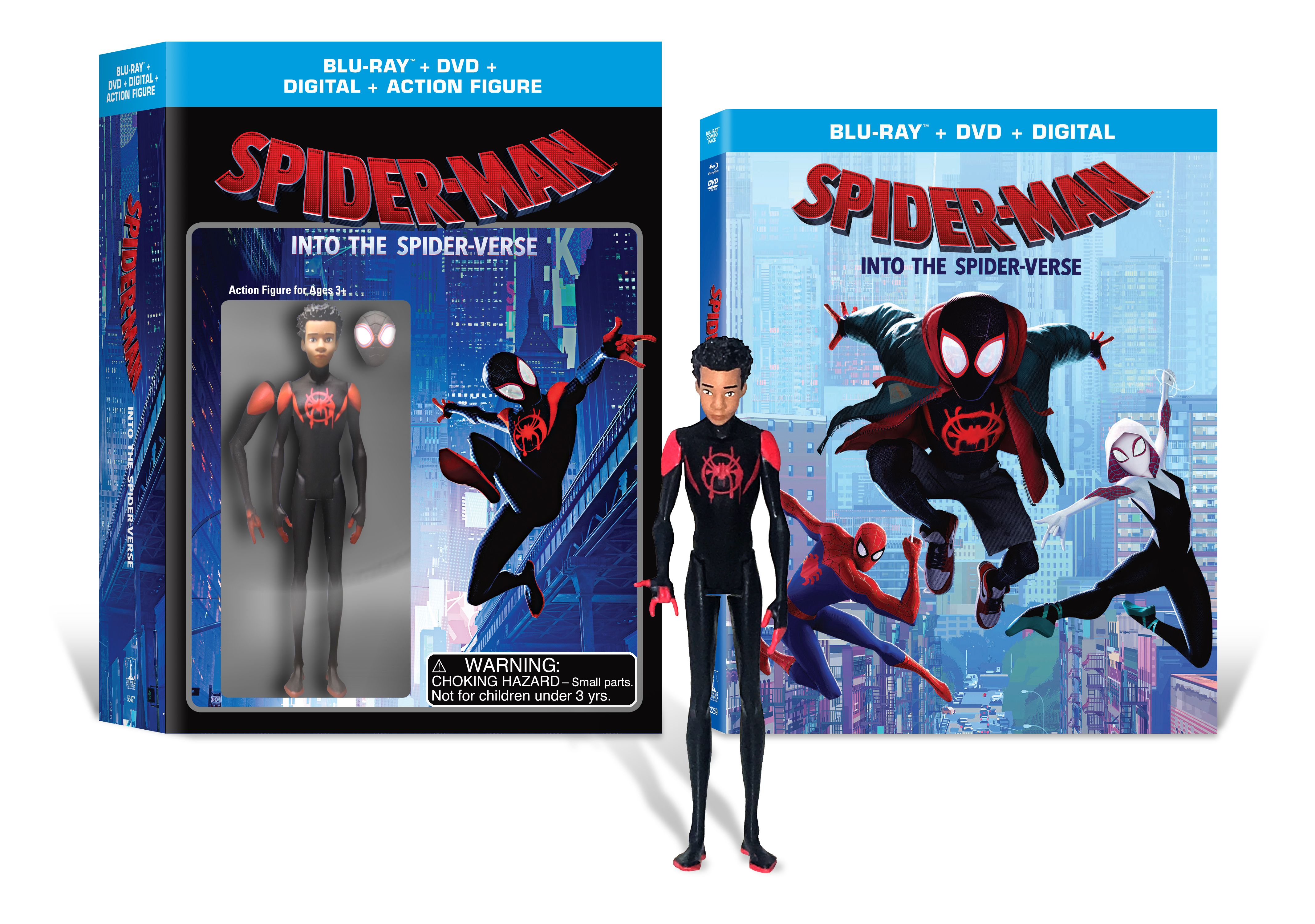 Spider-Man: Into the Spider-Verse (Walmart Exclusive) (Blu-Ray + DVD ...