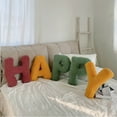 thumbnail image 3 of KCEHTA Initial Letter Plush Pillow, Letter Pillows Decorative Throw Pillows, Cute Letter Shaped Pillow Alphabet Throw Pillow Cushion for Living Room Sofa Couch Bed Car Decor, 3 of 7